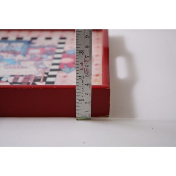 Joan Walsh Anglund, Serving Tray, Recipe For Happiness, Wooden Kitchen Decor, Co - Picture 6 of 6